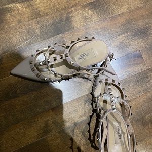 Valentino blush heels size 36